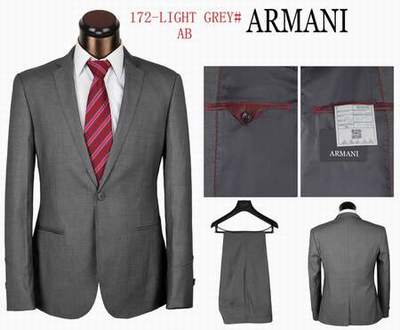 costume armani blanc