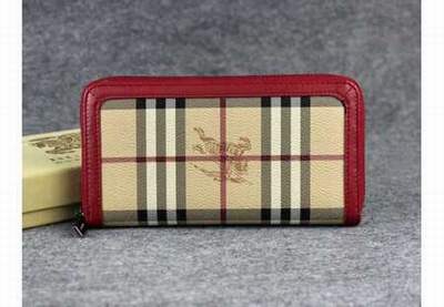 portefeuille burberry pas cher