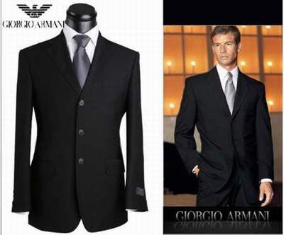 costume armani soldes